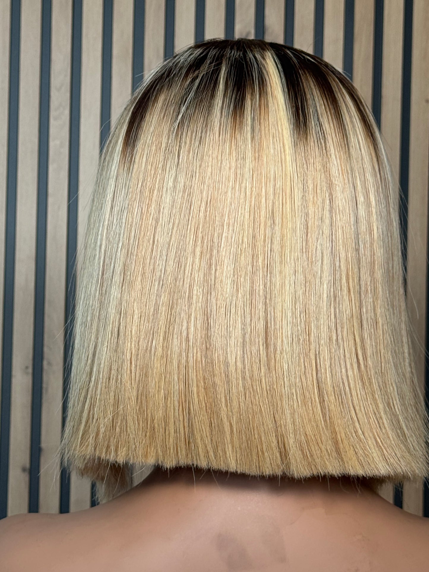 Blonde ombré Bob lace wig