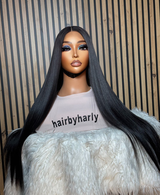 ✨ Sleek Straight Lace Wig – By HairbyHarly ✨