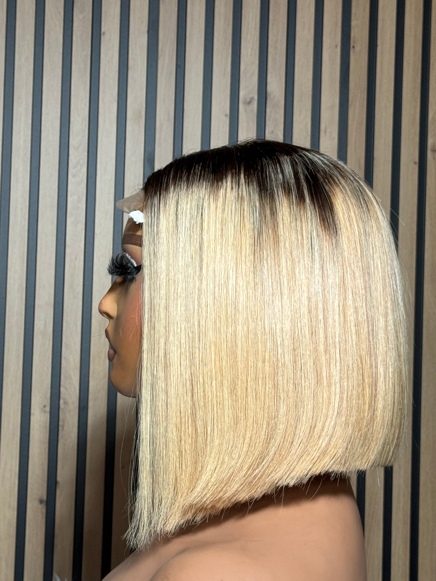 Blonde ombré Bob lace wig