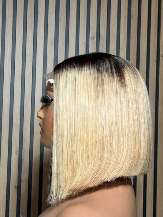 Blonde ombré Bob lace wig